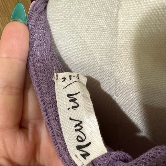 Boho Elegant casual Purple Women's Dress size medium - Picture 5 of 5